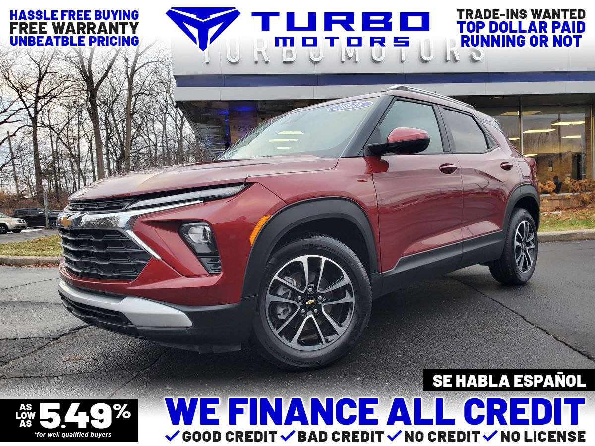 Red (BURGUNDY) 2025 Chevrolet Trailblazer SUV / Crossover Front-Wheel Drive Continuously Variable Transmission