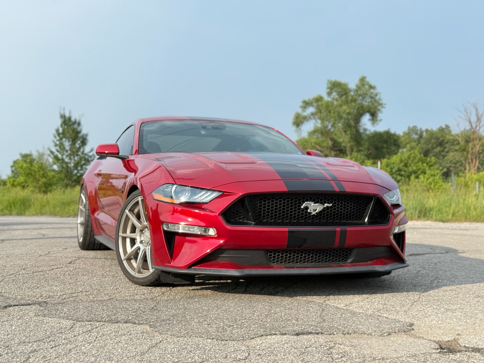 Red 2021 Ford Mustang Coupe Rear-Wheel Drive Automatic