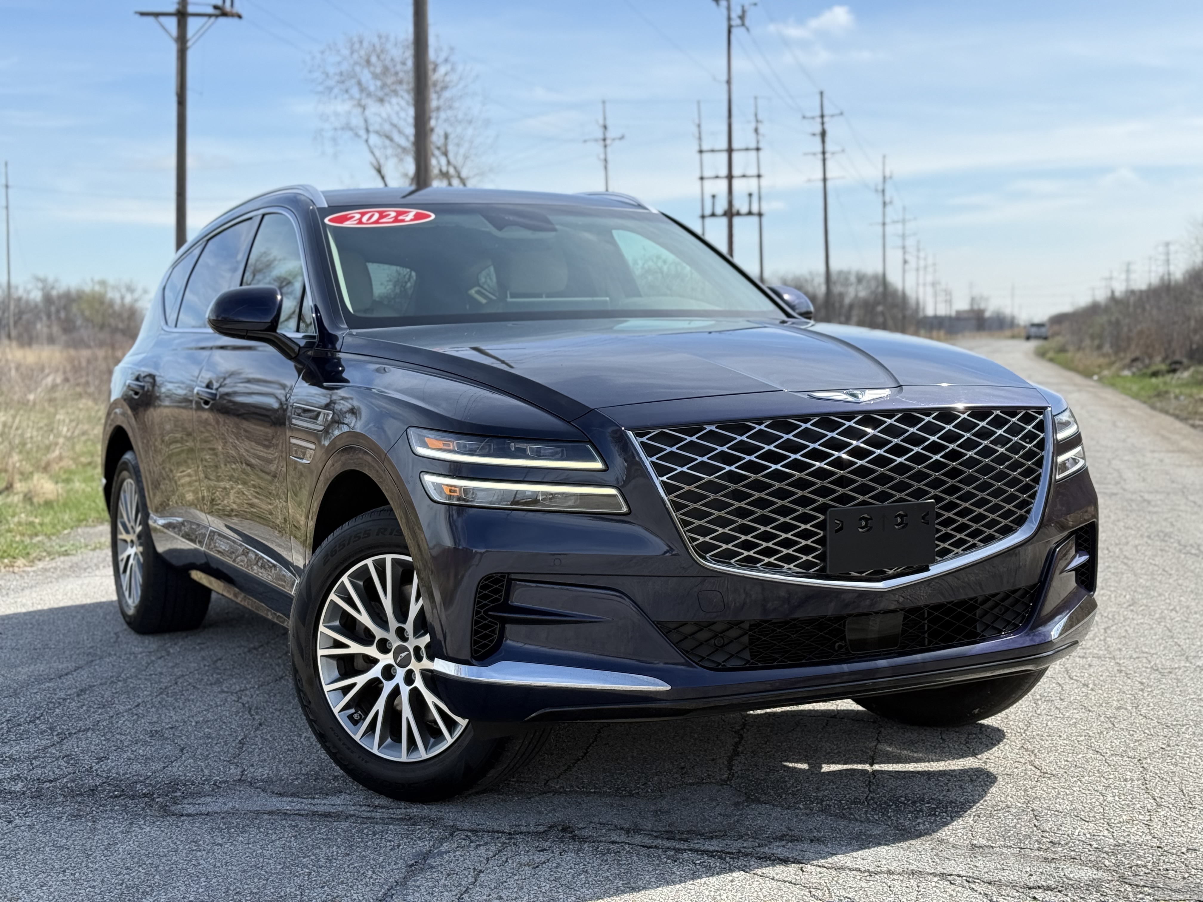 Blue 2024 Genesis GV80 2.5T AWD SUV / Crossover All-Wheel Drive Automatic