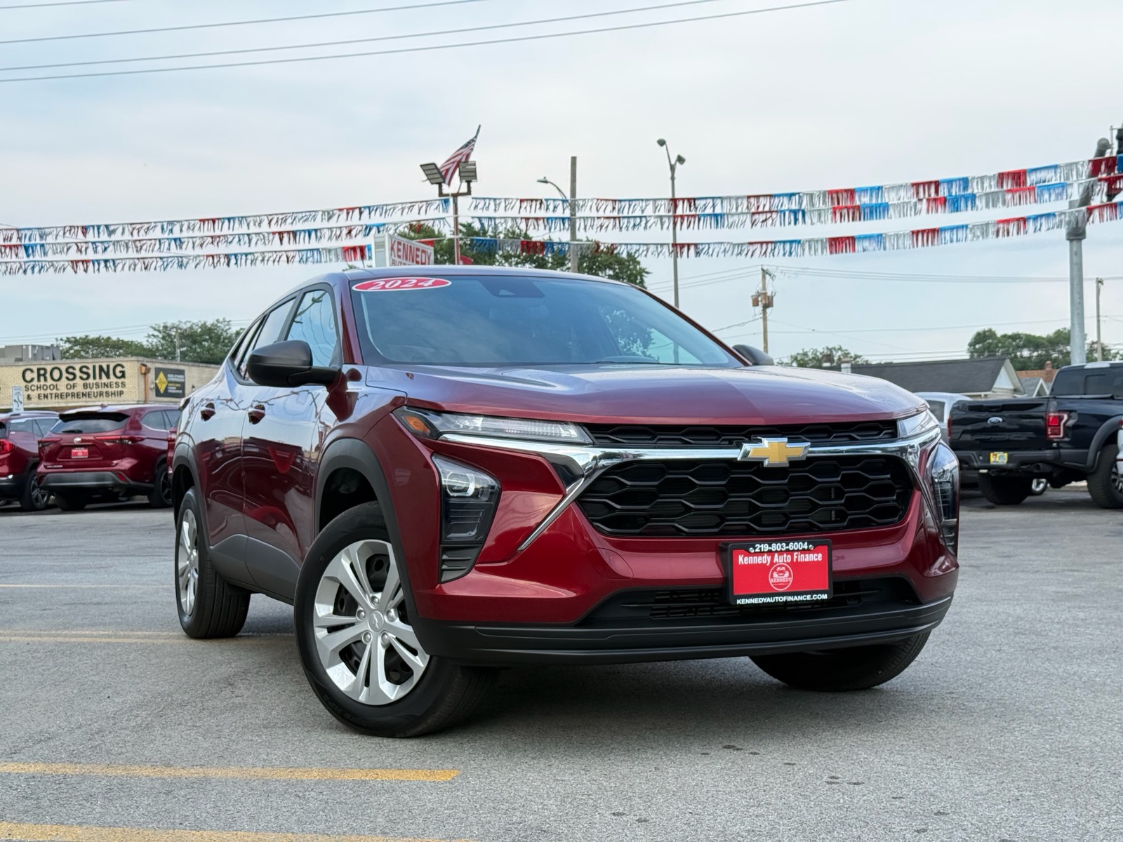 Red 2024 Chevrolet Trax SUV / Crossover Front-Wheel Drive Automatic