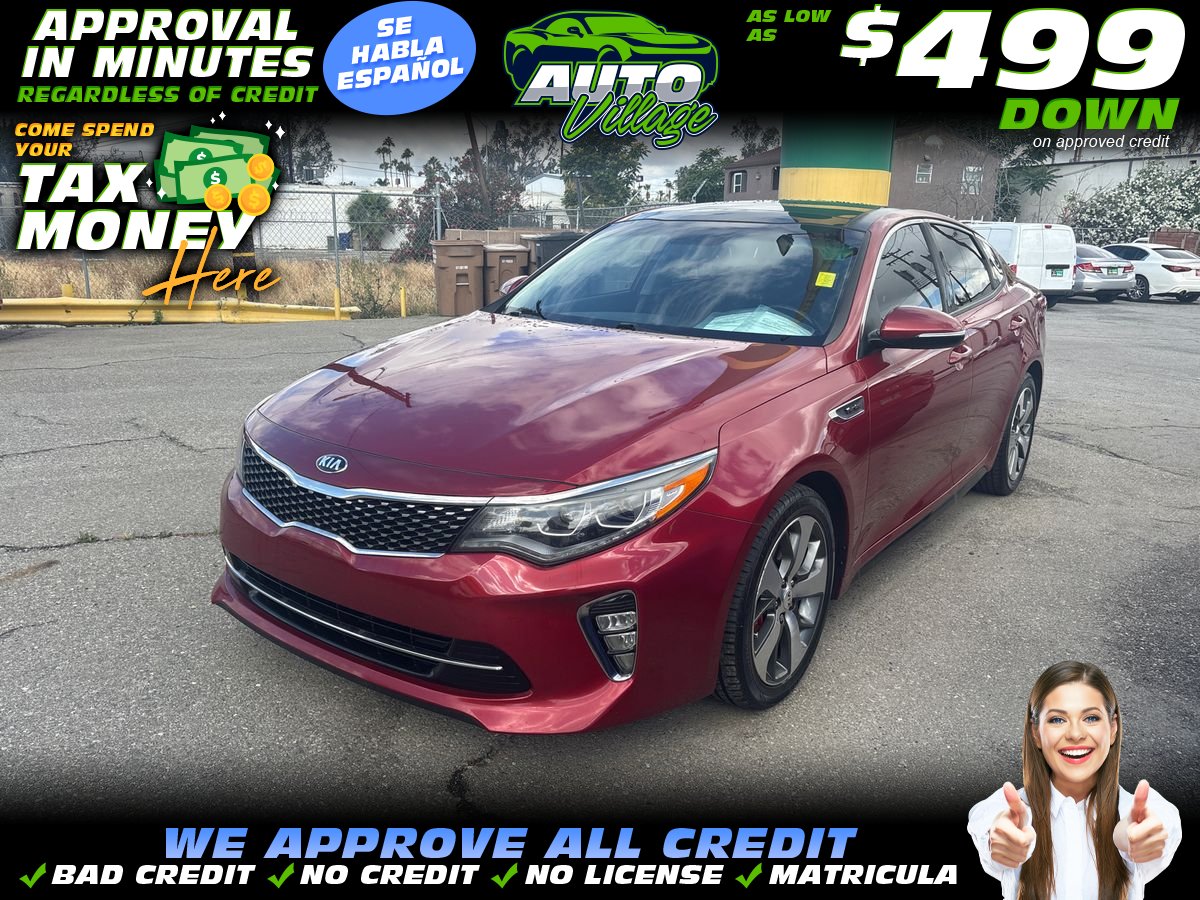 2018 Kia Optima SX Turbo Sedan Front-Wheel Drive 6-Speed Automatic