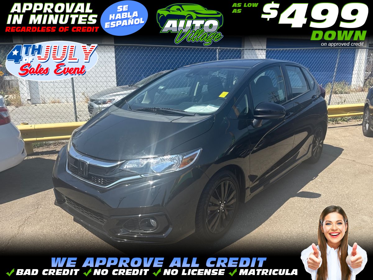  2018 Honda Fit Sport with Honda Sensing   