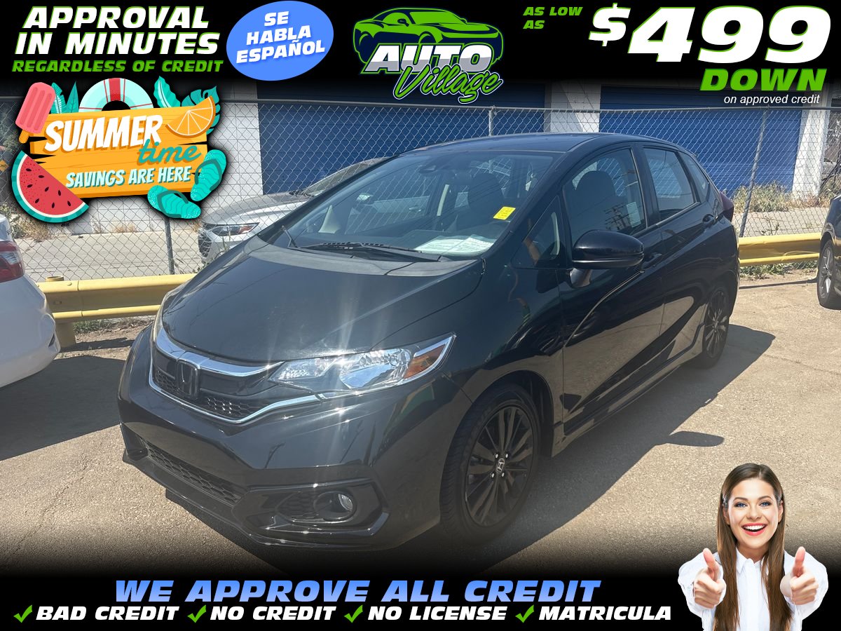 2018 Honda Fit Sport with Honda Sensing Hatchback Front-Wheel Drive Continuously Variable Transmission