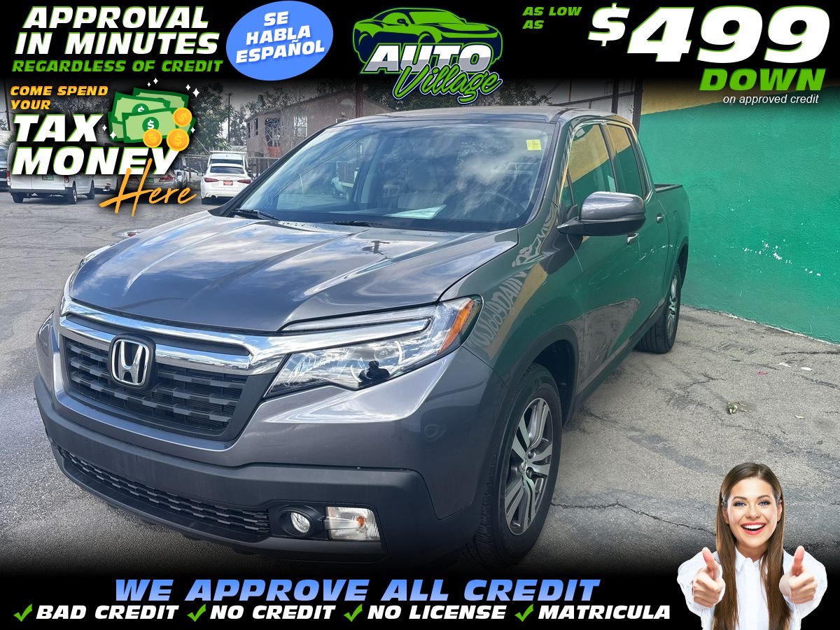 2017 Honda Ridgeline RTS Pickup Truck Front-Wheel Drive 6-Speed Automatic