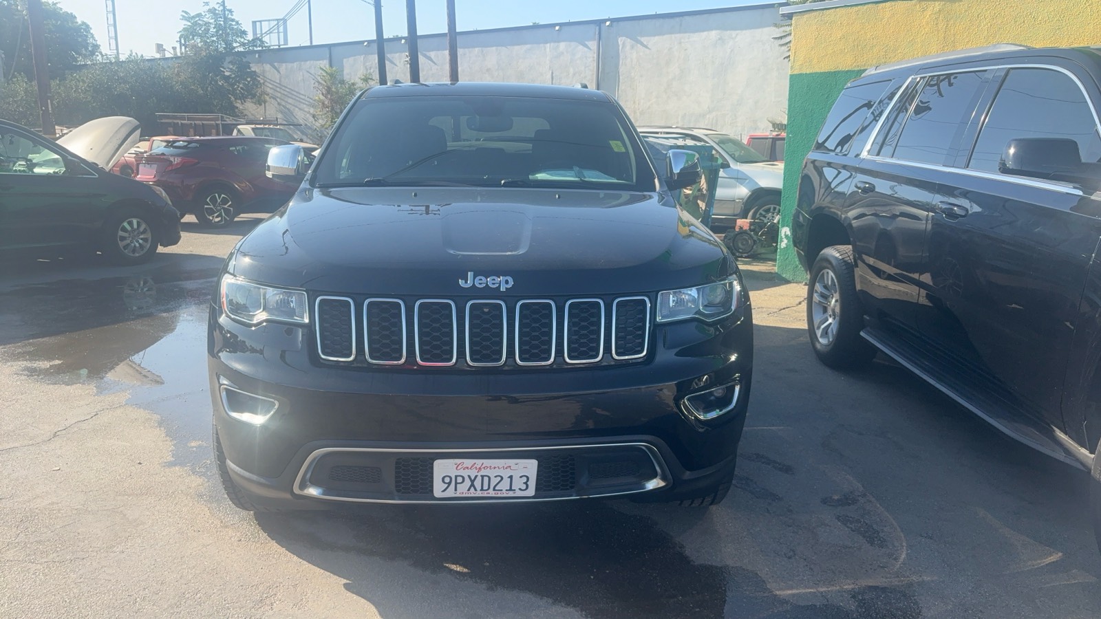 Black 2018 Jeep Grand Cherokee SUV / Crossover Four-Wheel Drive 8-Speed Automatic