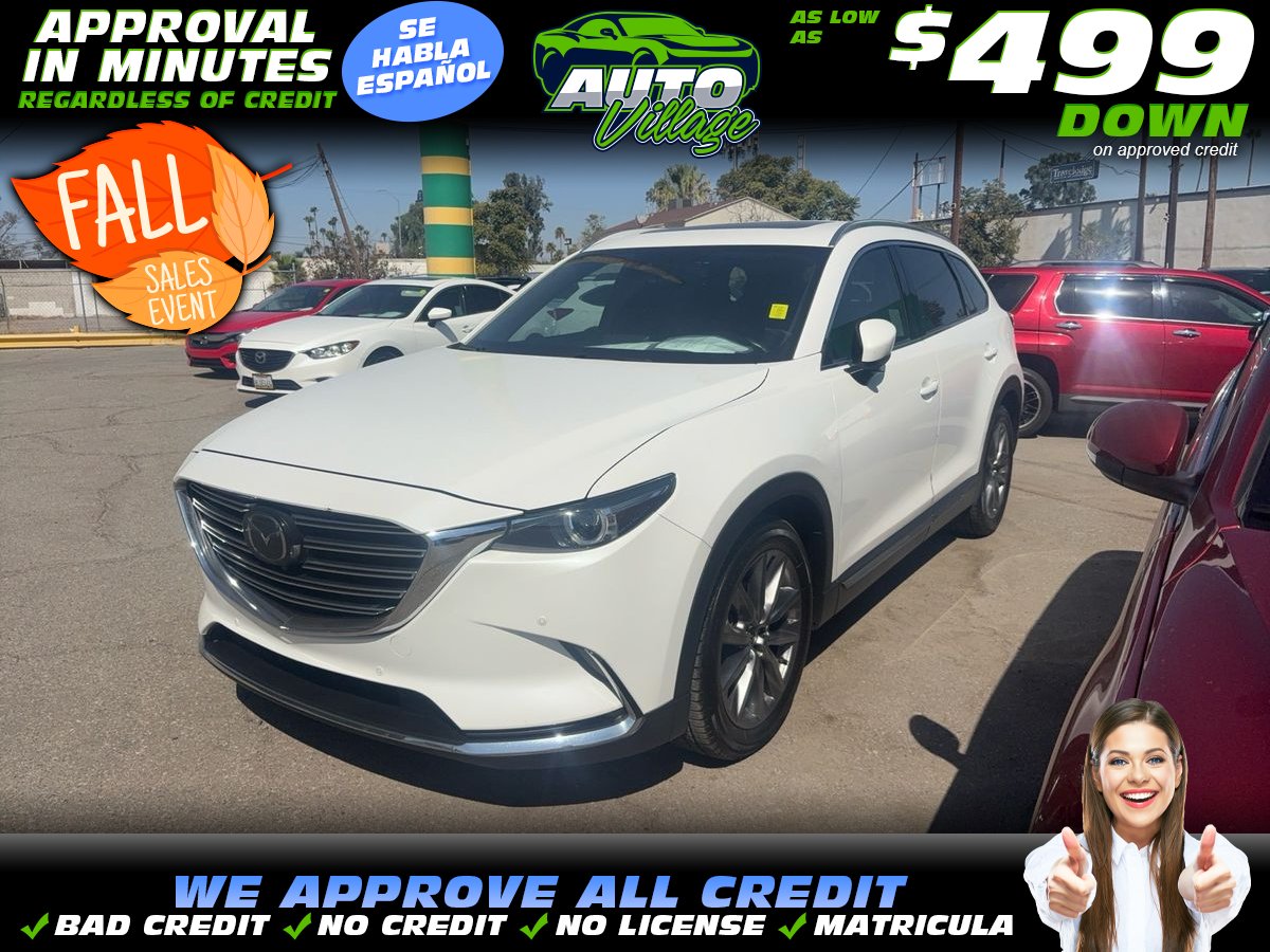 White 2019 Mazda CX-9 SUV / Crossover Front-Wheel Drive 6-Speed Automatic