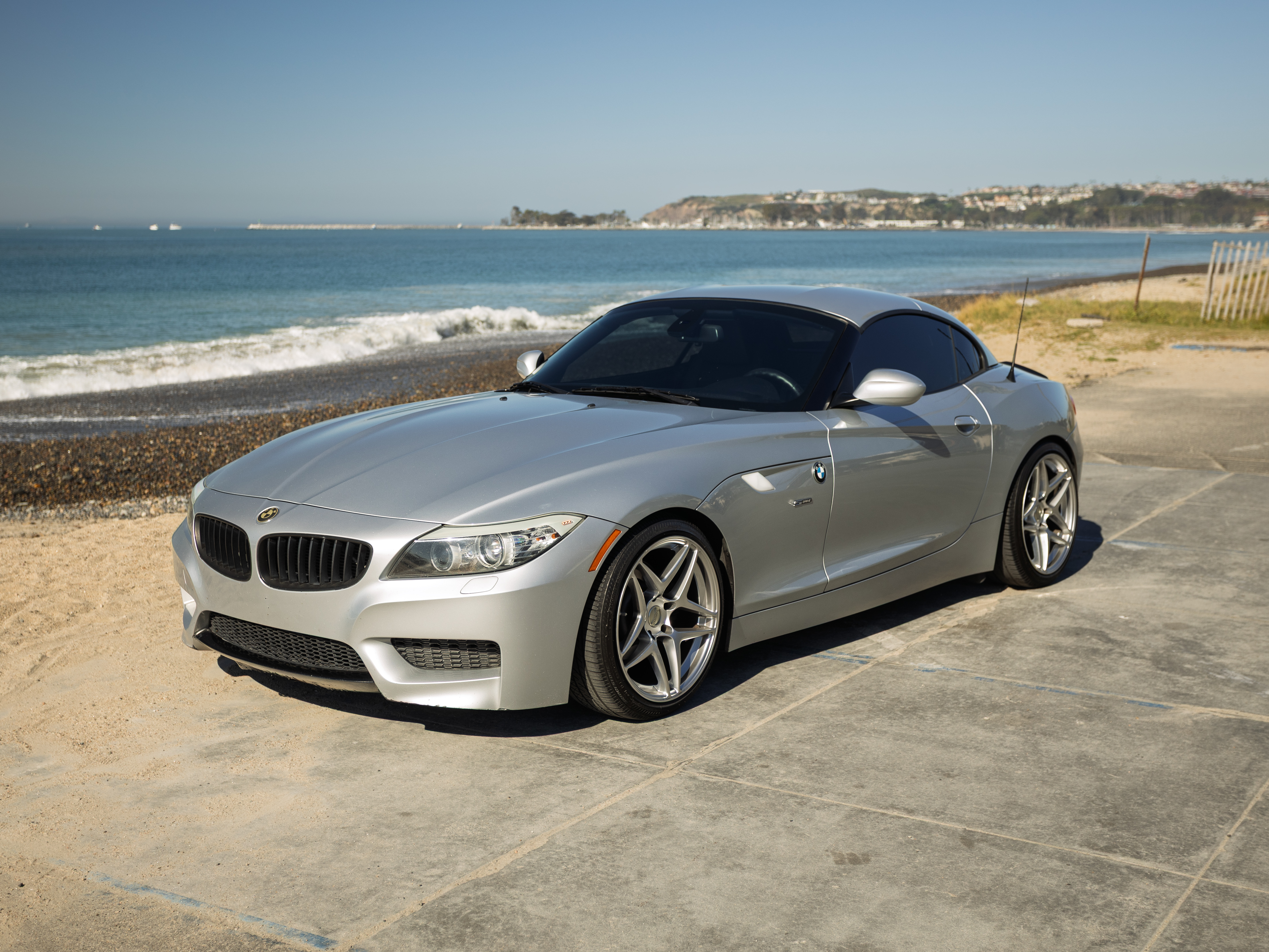 Silver 2013 BMW Z4 Convertible Rear-Wheel Drive 8-Speed Automatic