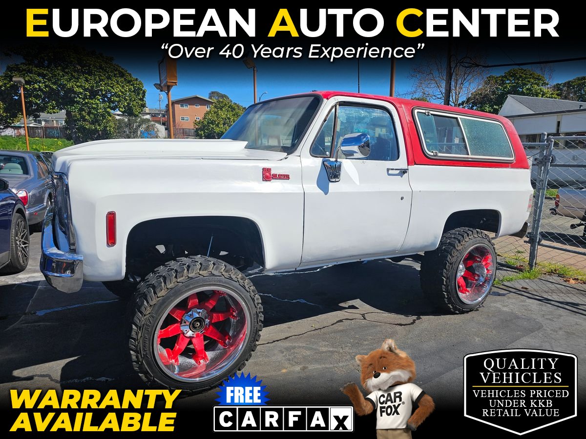 1979 Chevrolet Blazer SUV / Crossover Automatic