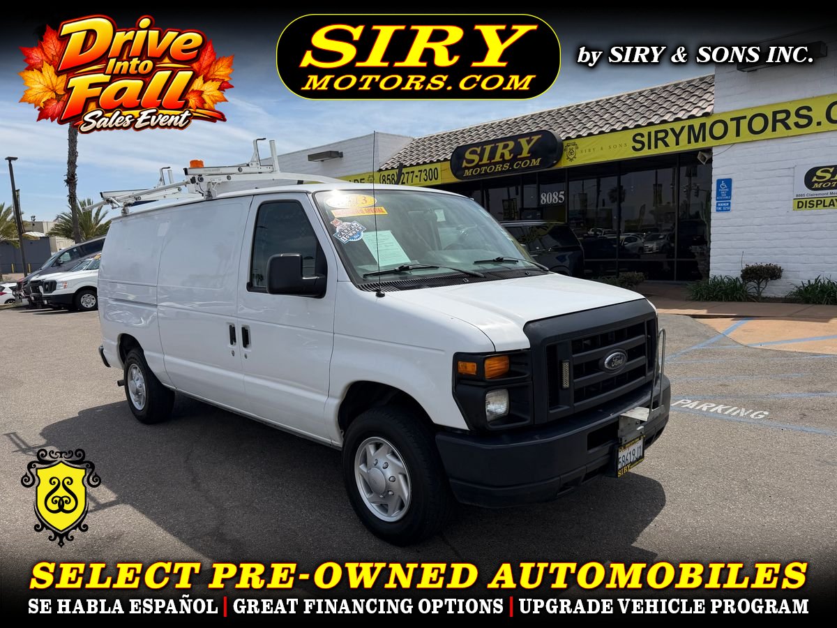 2013 Ford E-Series E-150 Cargo Van