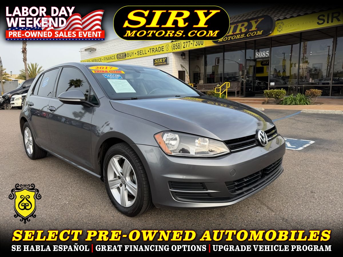 2017 Volkswagen Golf TSI Wolfsburg Edition 4-Door FWD