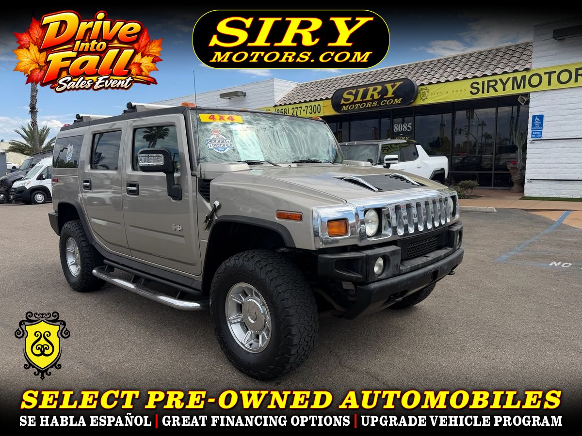 Gray 2007 Hummer H2 SUV / Crossover Four-Wheel Drive Automatic