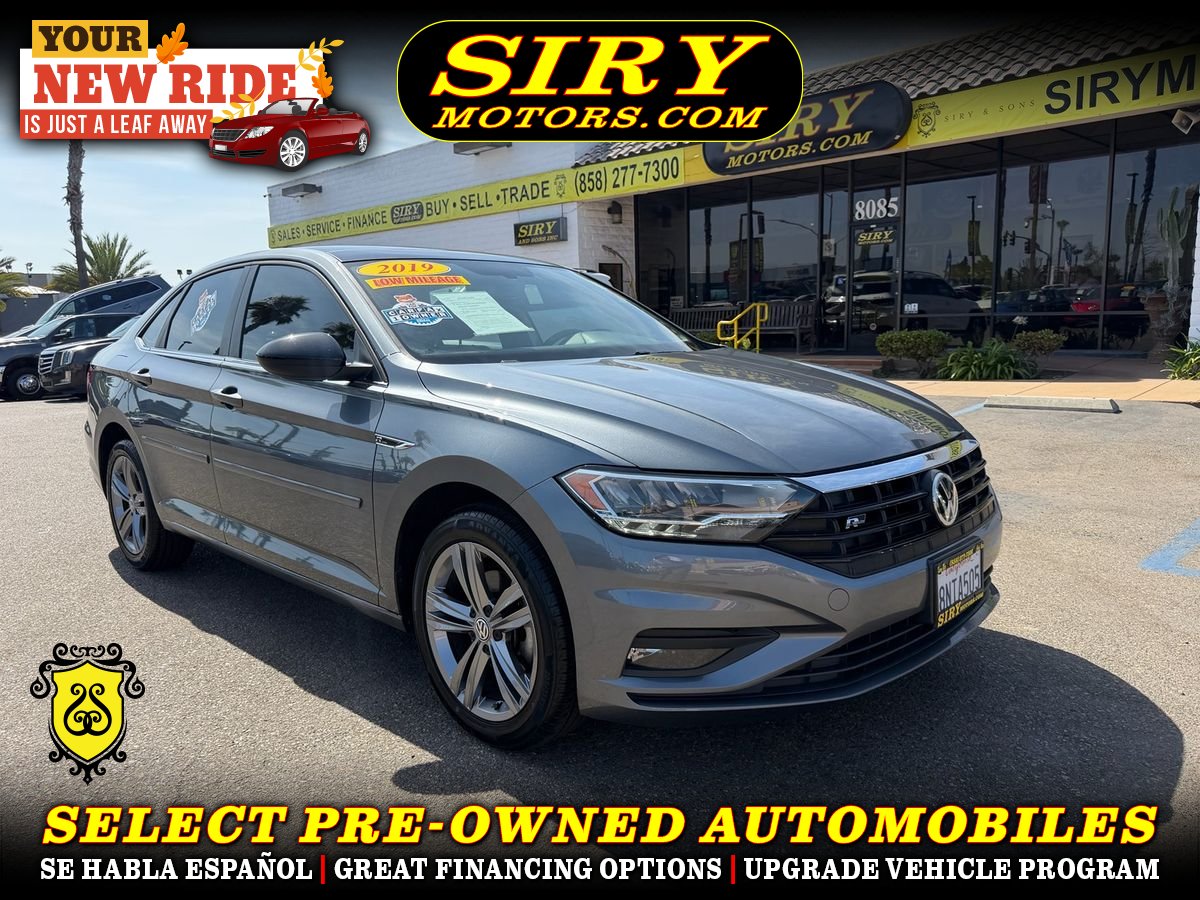 Black 2019 Volkswagen Jetta Sedan Front-Wheel Drive 8-Speed Automatic