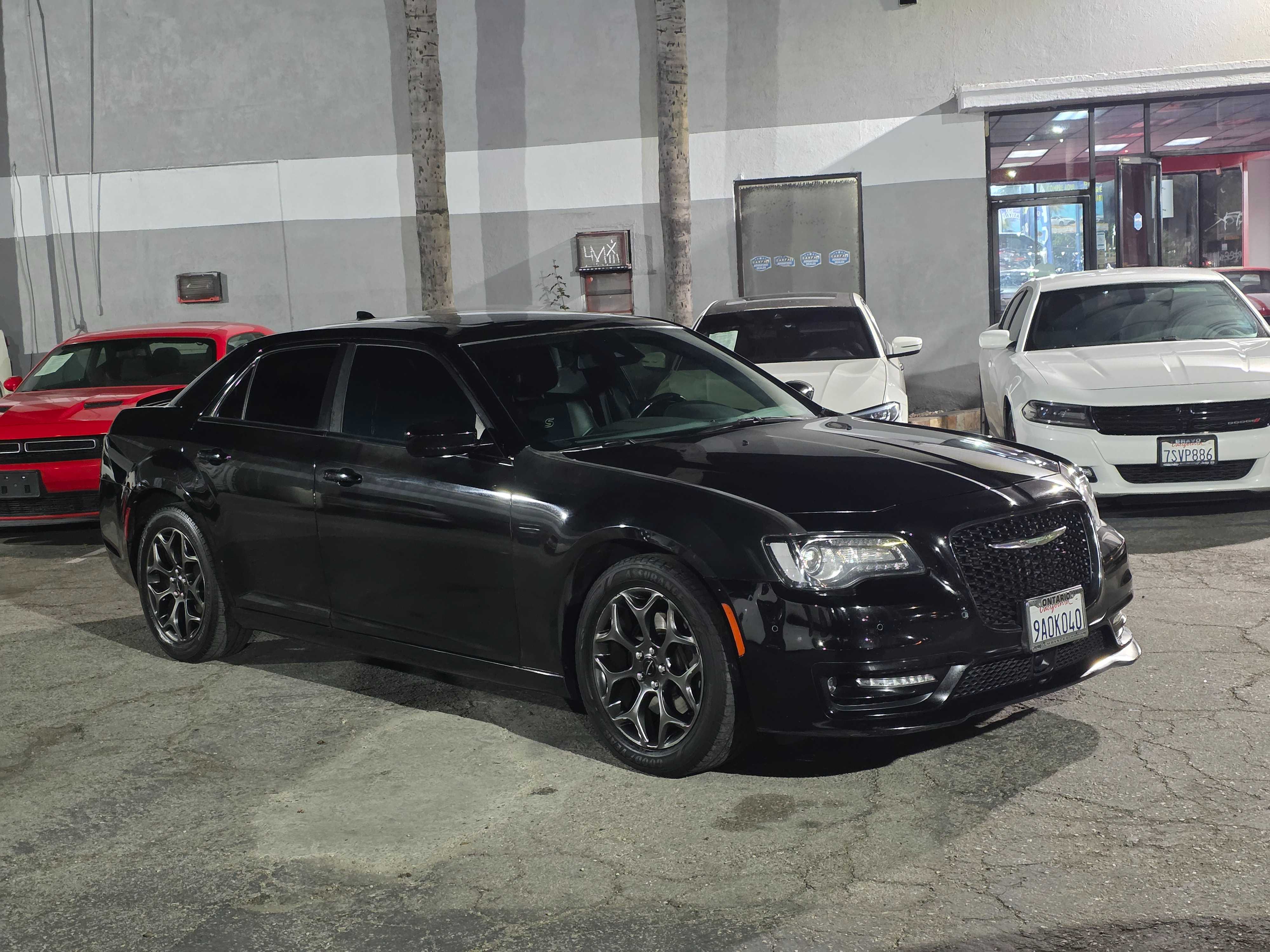 Black 2018 Chrysler 300 S AWD Sedan All-Wheel Drive 8-Speed Automatic