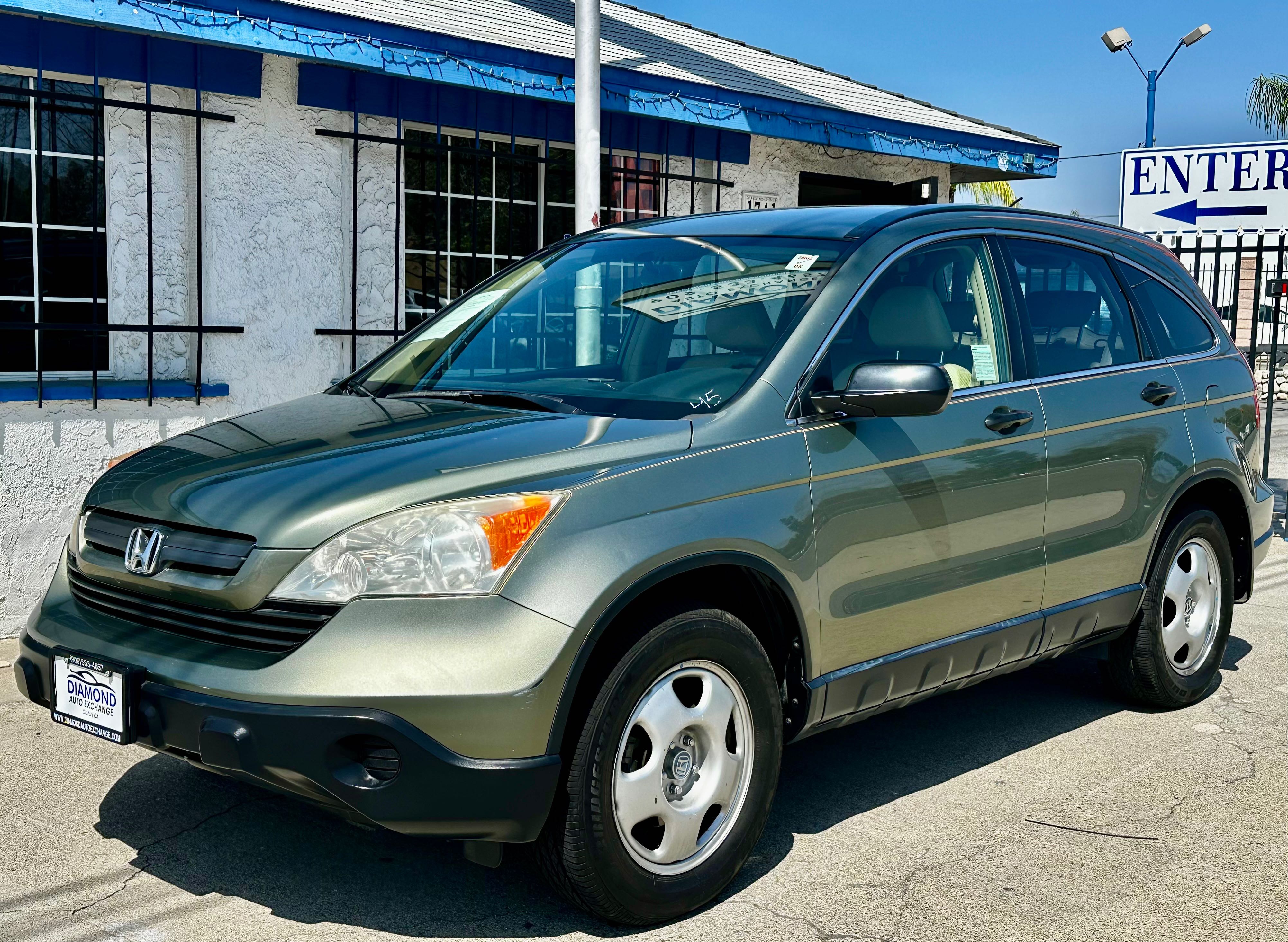 Green 2009 Honda CR-V SUV / Crossover Front-Wheel Drive 5-Speed Automatic Overdrive