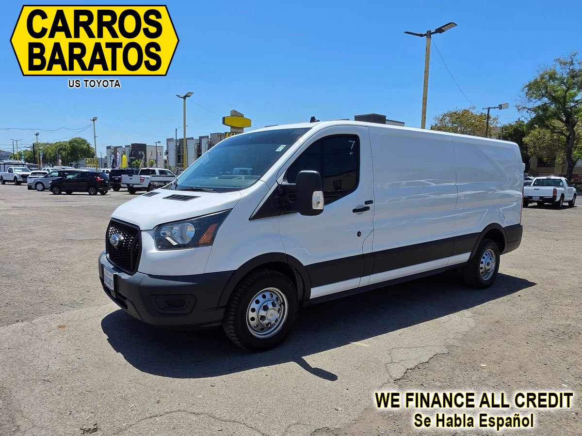 White 2022 Ford Transit Cargo Van All-Wheel Drive