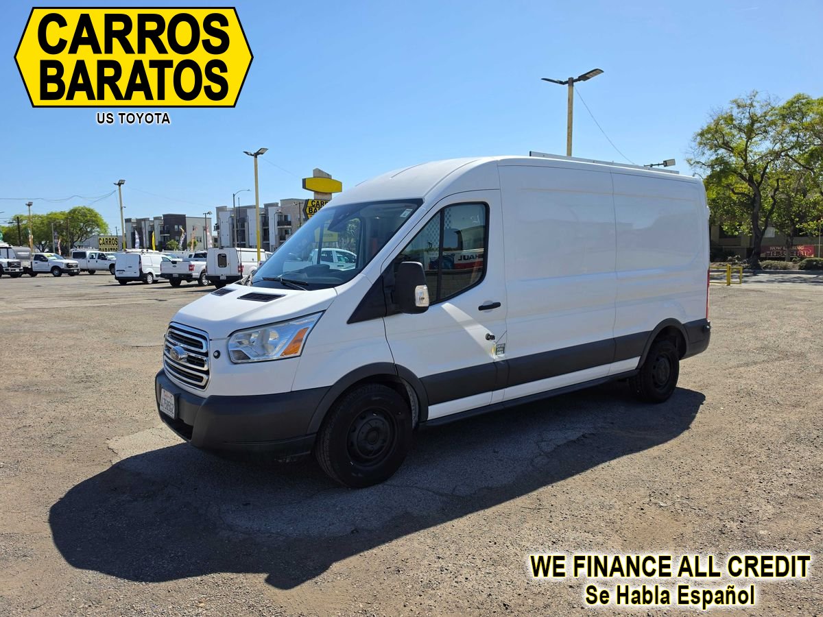 White 2017 Ford Transit Cargo Van Rear-Wheel Drive 6-Speed Automatic Overdrive