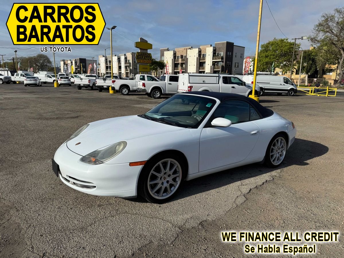 White 1999 Porsche 911 Carrera 4 Cabriolet AWD Convertible All-Wheel Drive Automatic