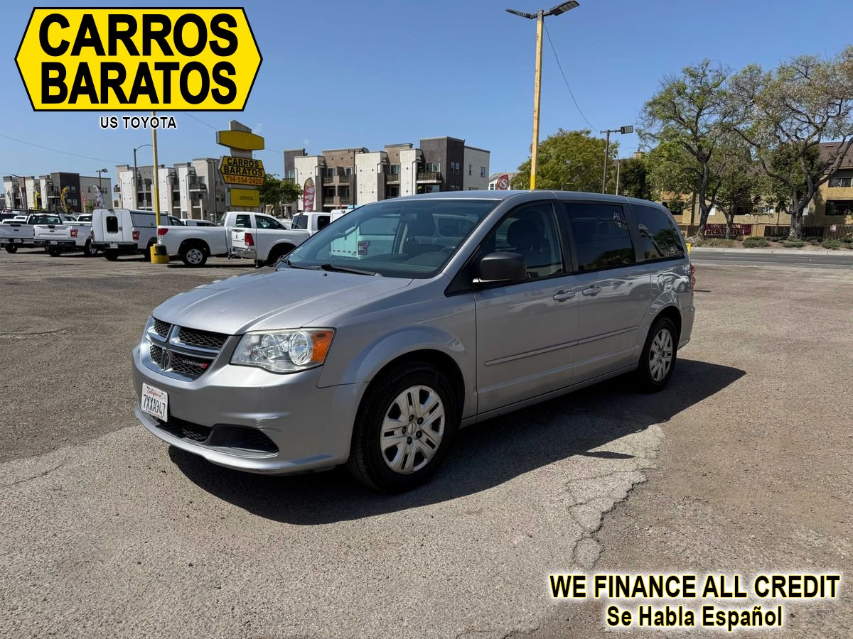 Gray 2017 Dodge Grand Caravan SE FWD Minivan Front-Wheel Drive 6-Speed Automatic