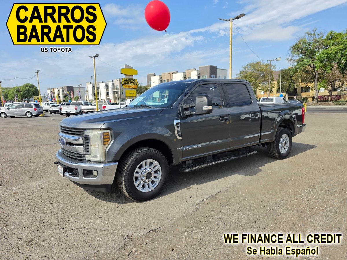 Gray 2018 Ford F-250 Super Duty Pickup Truck 4X2 6-Speed Automatic