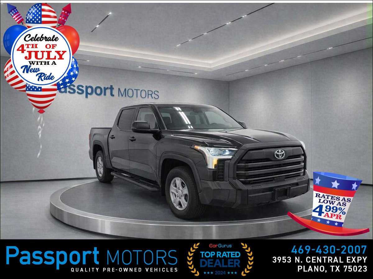 Black 2026 Toyota Tundra Pickup Truck 4X2 Automatic
