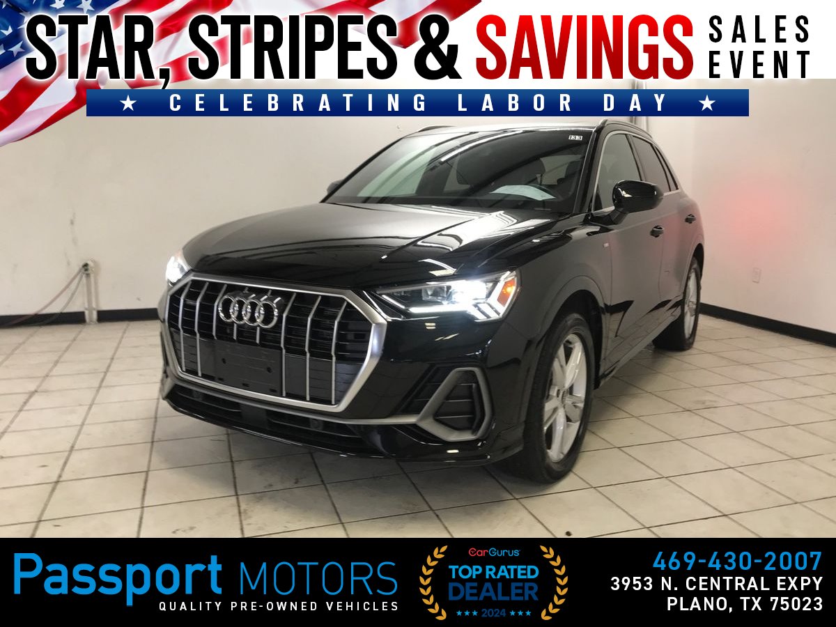 Black 2023 Audi Q3 SUV / Crossover All-Wheel Drive 8-Speed Automatic
