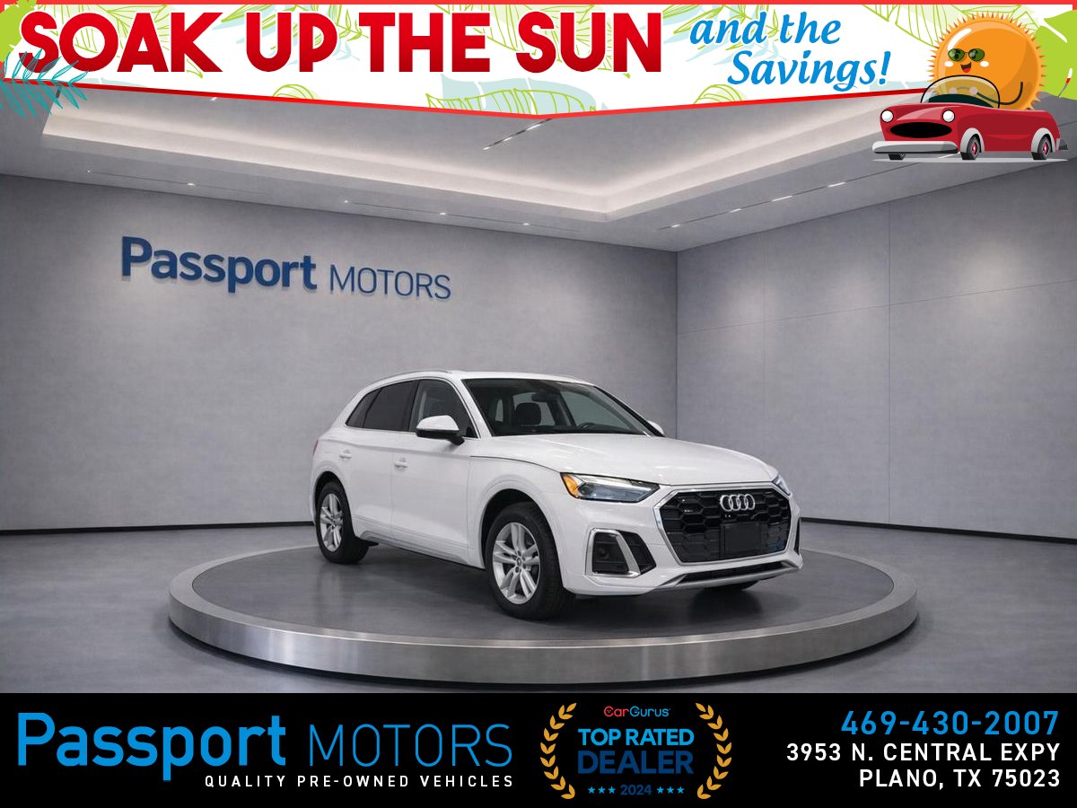 White 2023 Audi Q5 SUV / Crossover All-Wheel Drive 7-Speed Dual Clutch