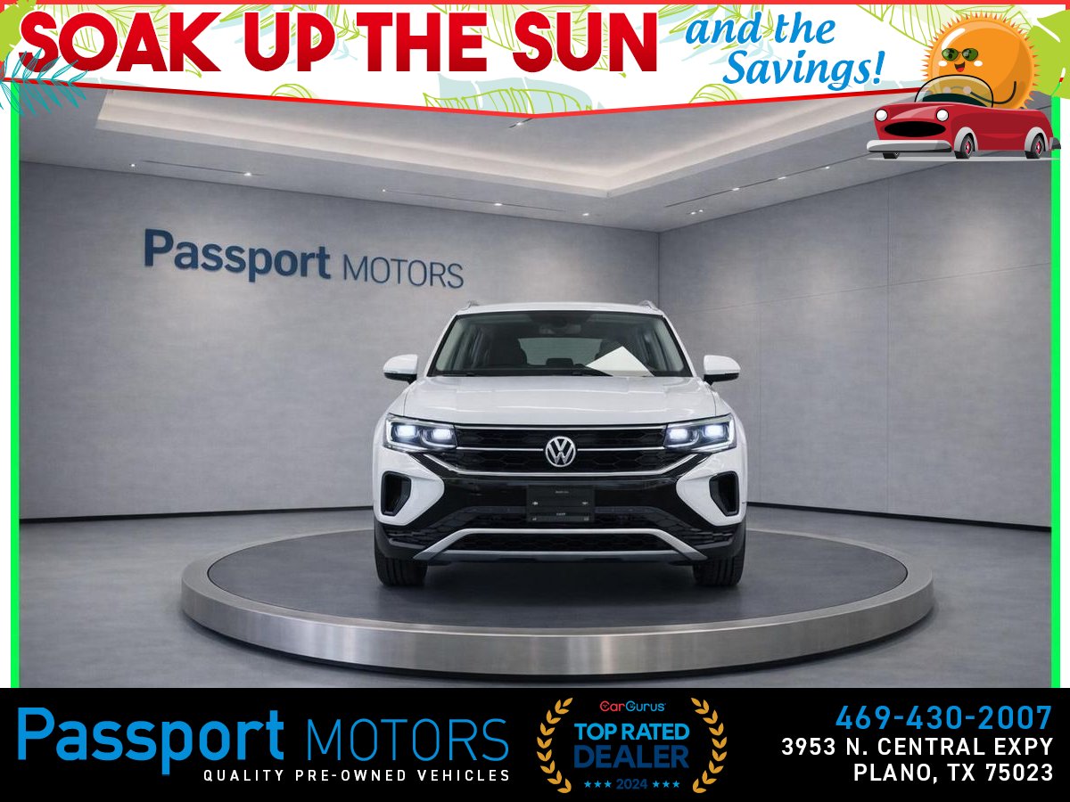 White 2024 Volkswagen Atlas Cross Sport SE FWD SUV / Crossover Front-Wheel Drive 8-Speed Automatic