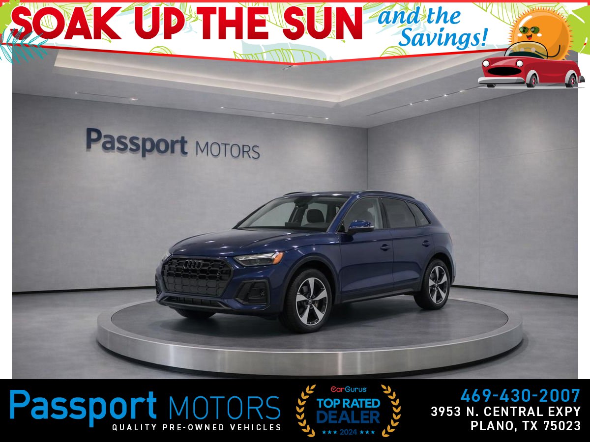 NAVARRA BLUE METALIC 2023 Audi Q5 quattro Premium Plus S Line 45 TFSI SUV / Crossover All-Wheel Drive 7-Speed Dual Clutch