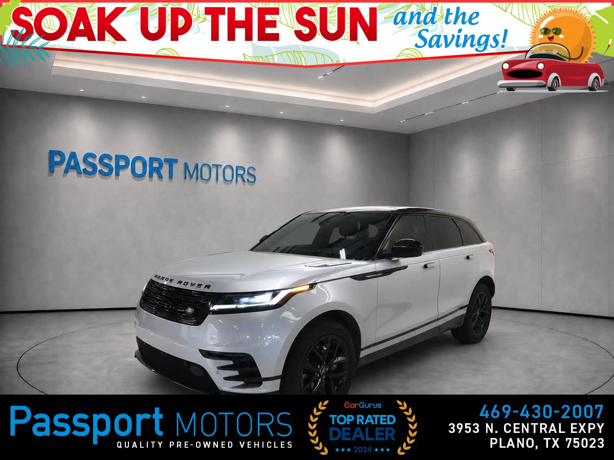 Silver 2024 Land Rover Range Rover Velar SUV / Crossover All-Wheel Drive 8-Speed Automatic