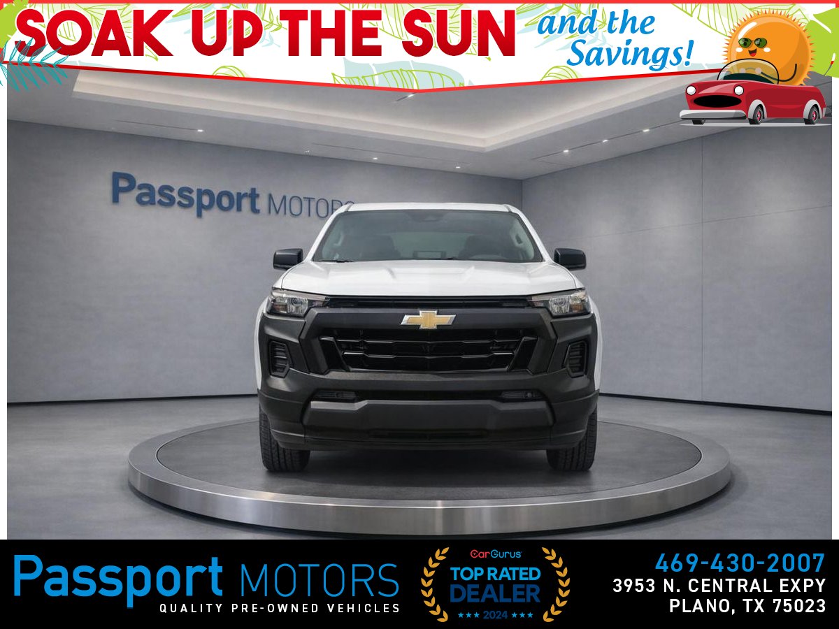 2025 Chevrolet Colorado Work Truck Crew Cab RWD Pickup Truck 4X2 8-Speed Automatic