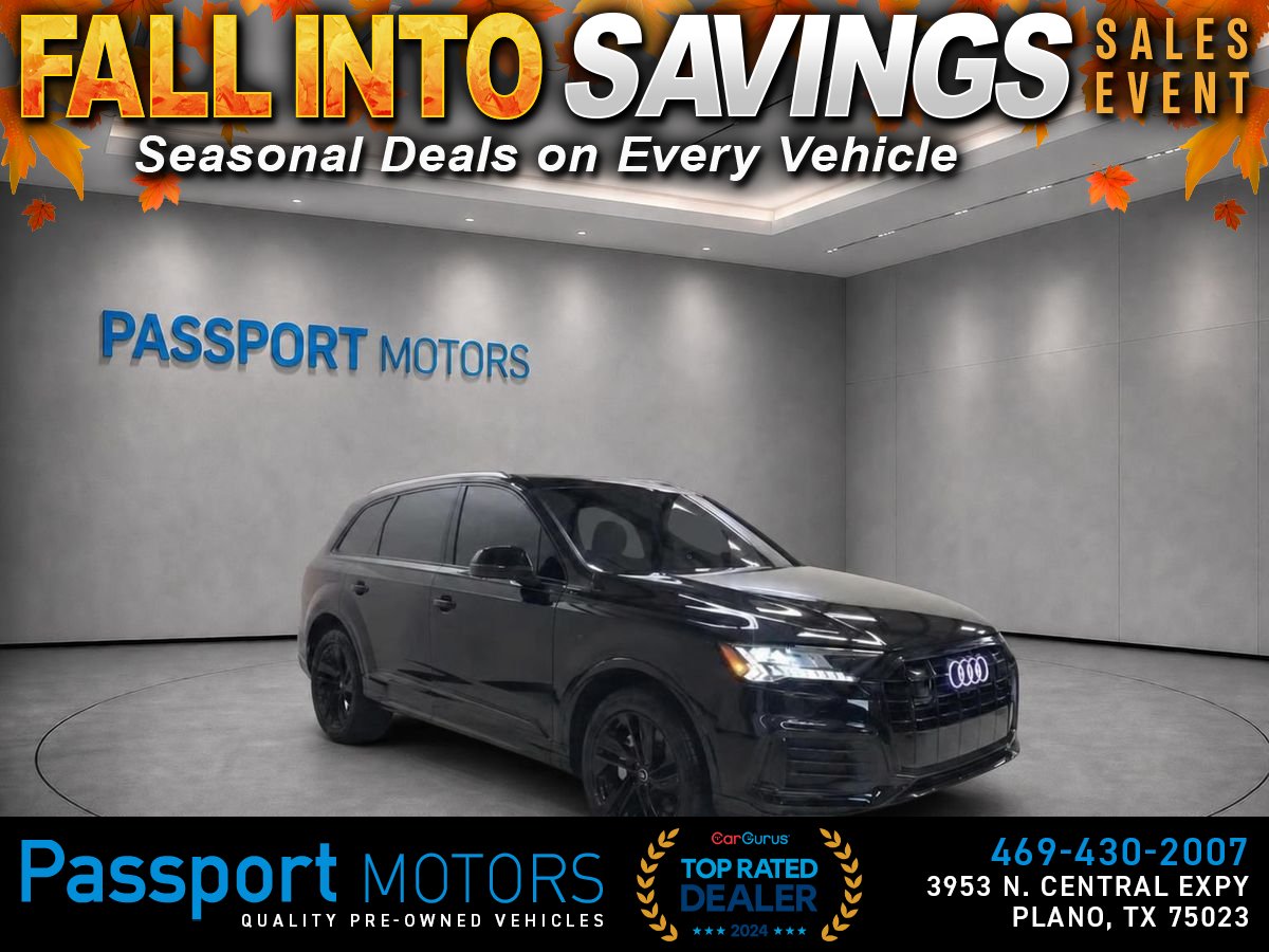 Black 2023 Audi Q7 SUV / Crossover All-Wheel Drive 8-Speed Automatic