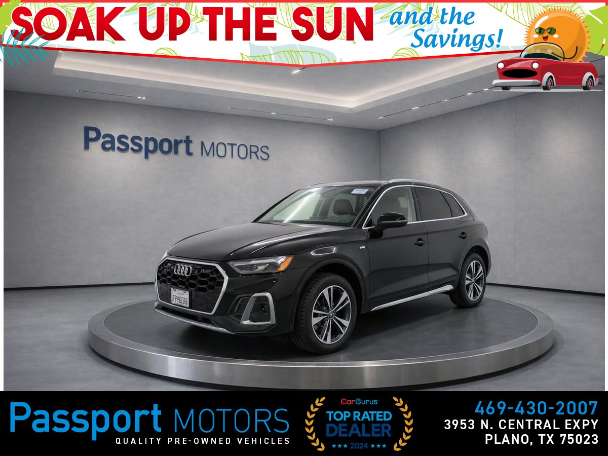 Black 2023 Audi Q5 quattro Premium Plus S Line 45 TFSI SUV / Crossover All-Wheel Drive 7-Speed Dual Clutch