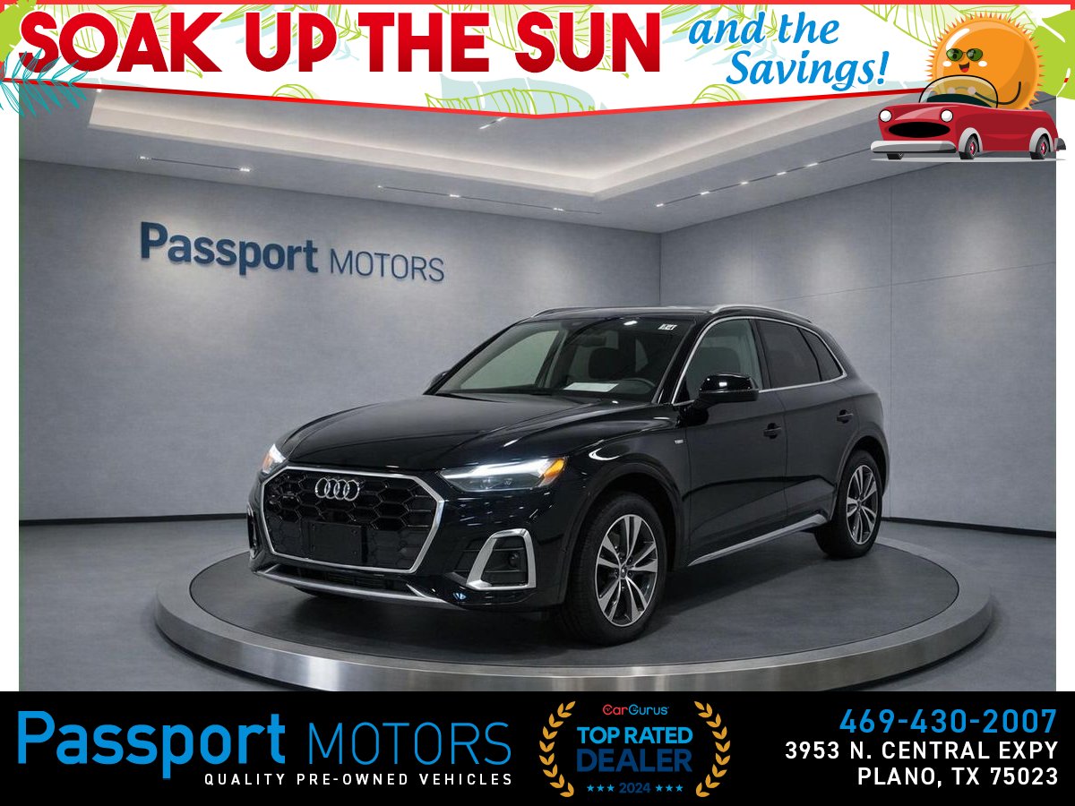 Black 2023 Audi Q5 quattro Premium Plus S Line 45 TFSI SUV / Crossover All-Wheel Drive 7-Speed Dual Clutch