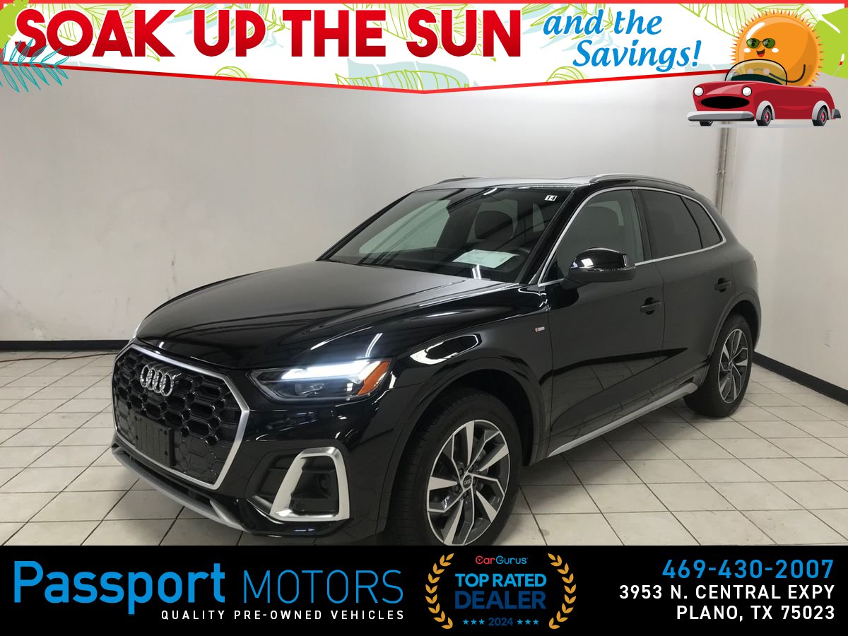 Black 2023 Audi Q5 quattro Premium Plus S Line 45 TFSI SUV / Crossover All-Wheel Drive 7-Speed Dual Clutch