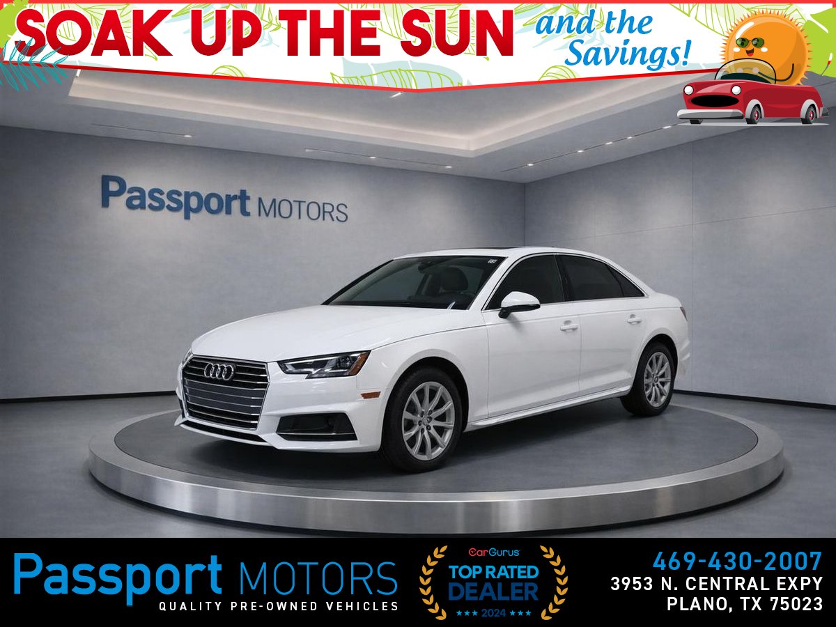 White 2021 Audi A4 Sedan All-Wheel Drive 7-Speed Dual Clutch
