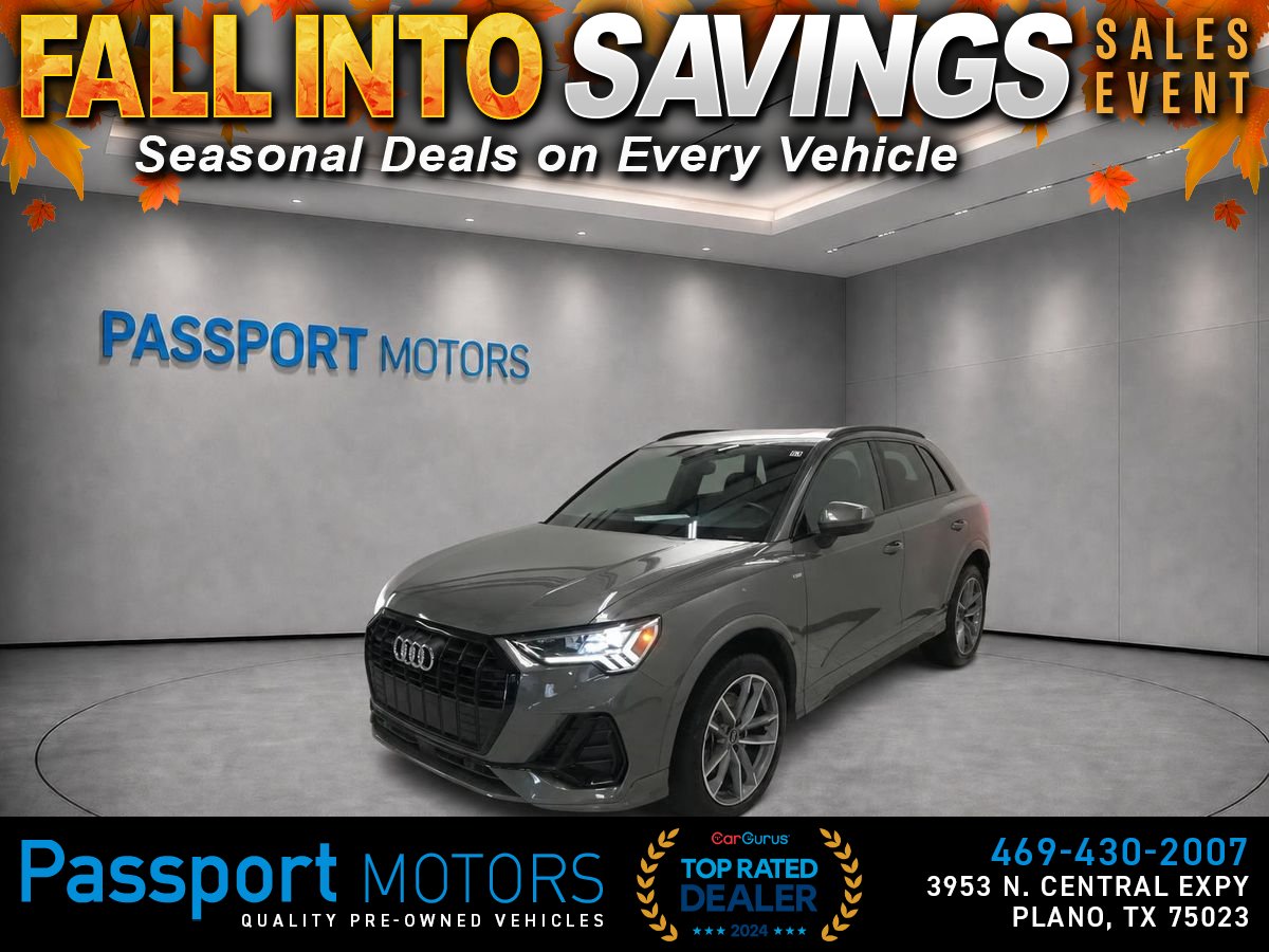 Gray 2024 Audi Q3 SUV / Crossover All-Wheel Drive 8-Speed Automatic
