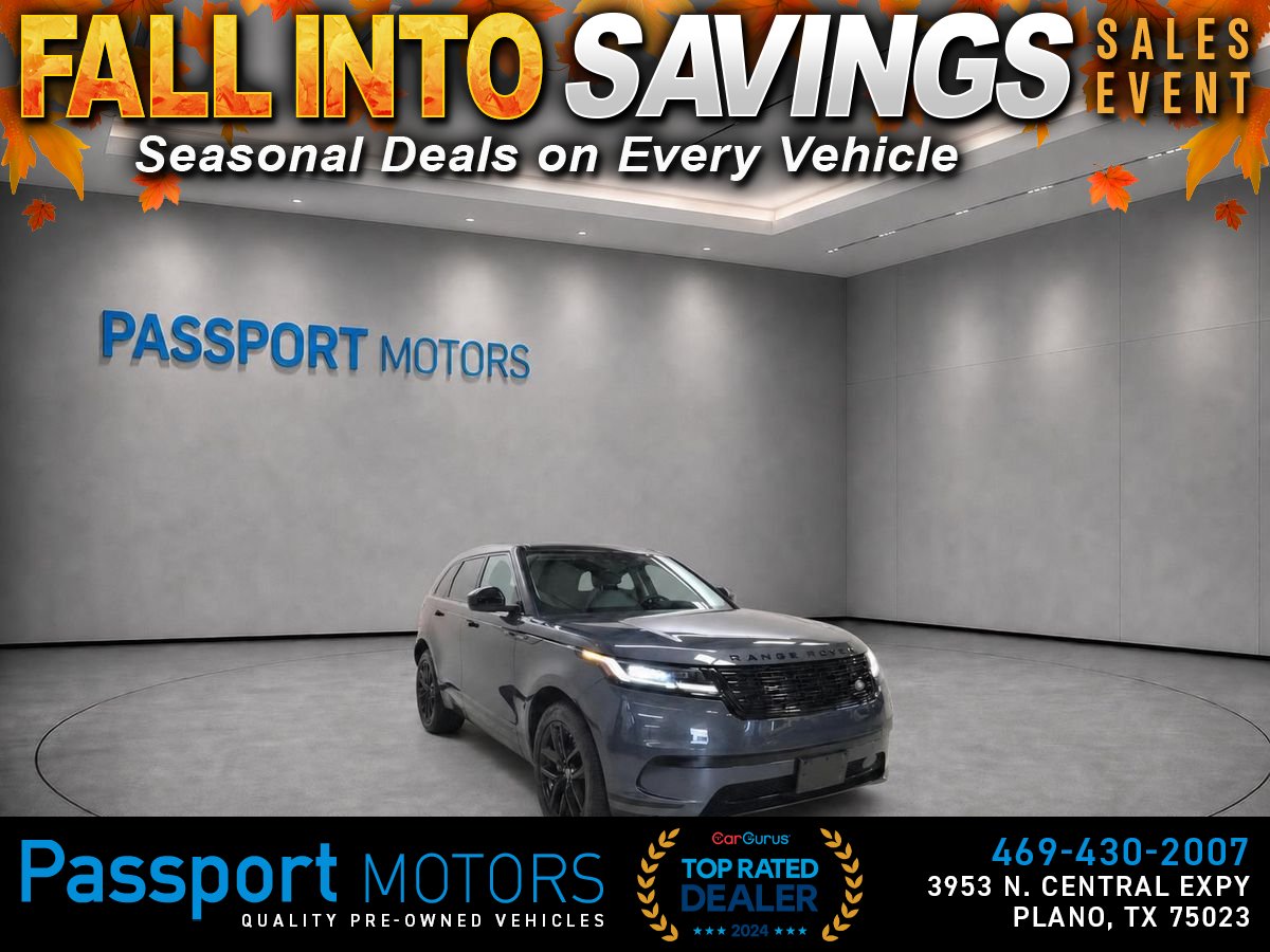 Blue 2024 Land Rover Range Rover Velar SUV / Crossover All-Wheel Drive 8-Speed Automatic