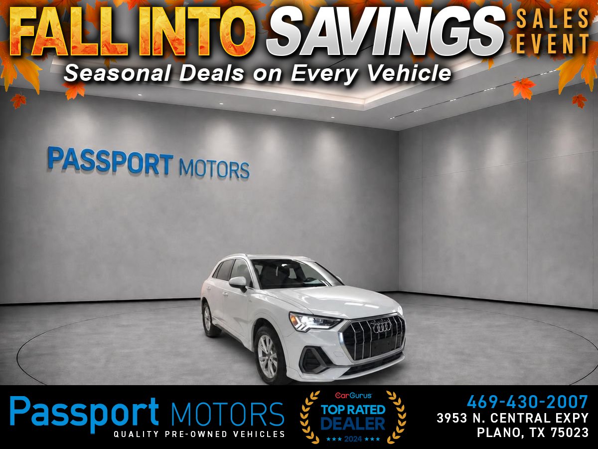 White 2023 Audi Q3 SUV / Crossover All-Wheel Drive 8-Speed Automatic