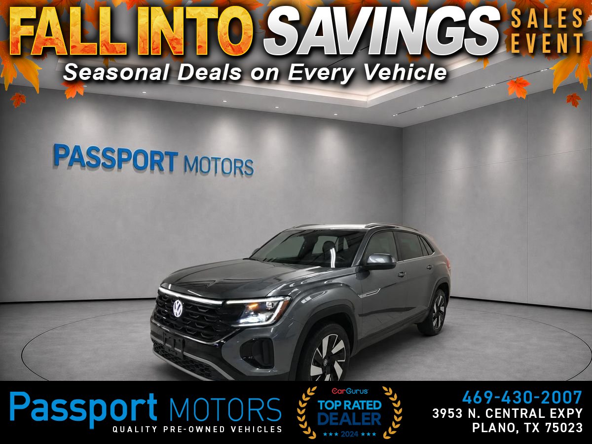 PLATINUM GRAY METALLIC 2024 Volkswagen Atlas Cross Sport SUV / Crossover Front-Wheel Drive 8-Speed Automatic