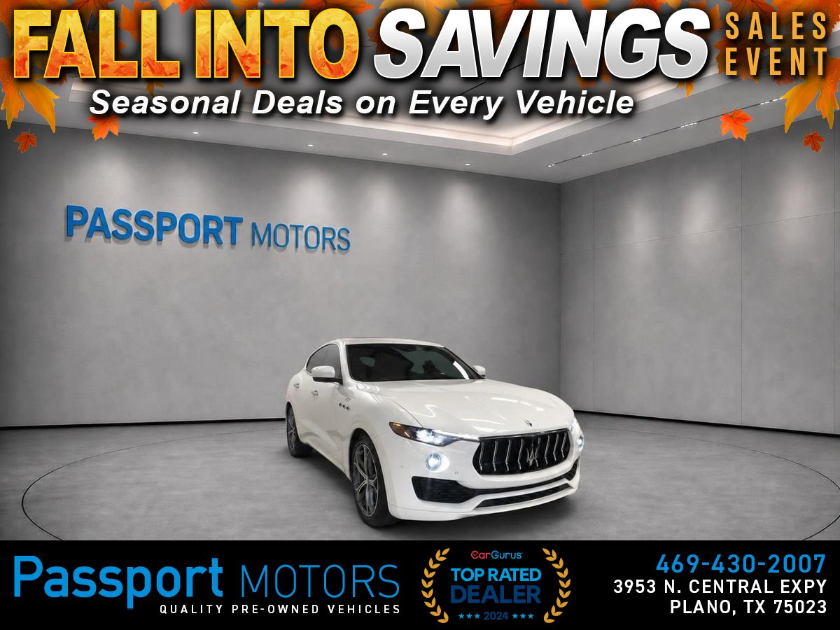 White 2023 Maserati Levante SUV / Crossover All-Wheel Drive 8-Speed Automatic
