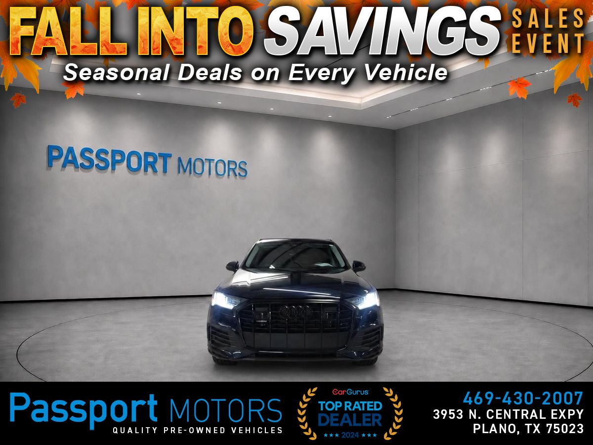Blue 2023 Audi Q7 SUV / Crossover All-Wheel Drive 8-Speed Automatic
