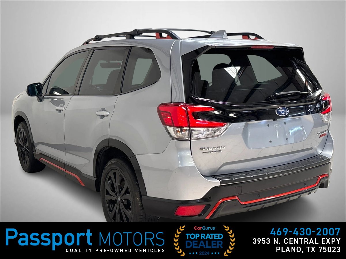 Gray 2023 Subaru Forester Sport Crossover AWD SUV / Crossover All-Wheel Drive 7-Speed CVT