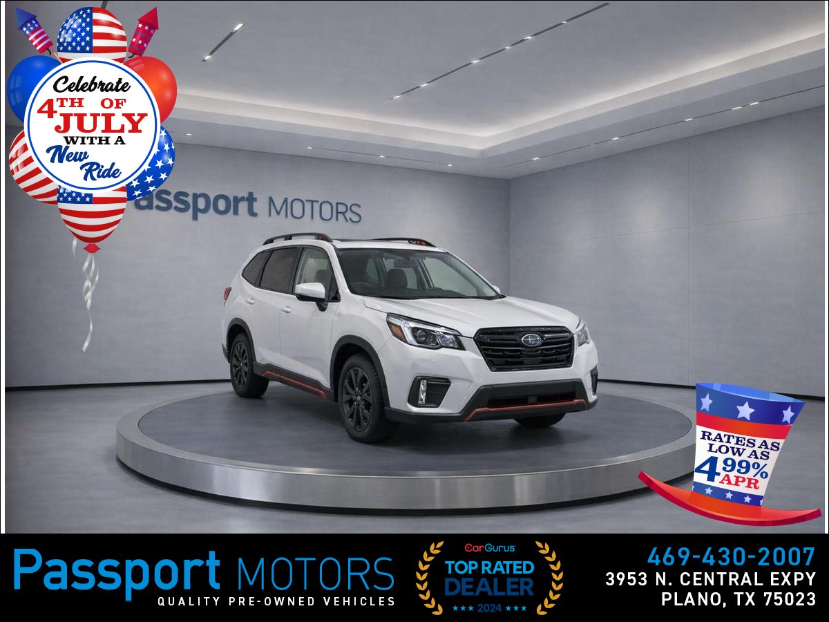 Gray 2023 Subaru Forester SUV / Crossover All-Wheel Drive 7-Speed CVT