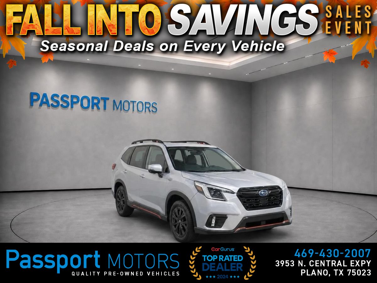 Gray 2023 Subaru Forester SUV / Crossover All-Wheel Drive 7-Speed CVT