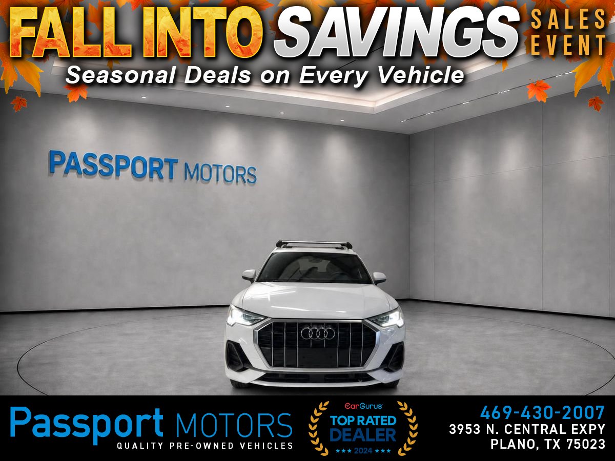 White 2023 Audi Q3 SUV / Crossover All-Wheel Drive 8-Speed Automatic