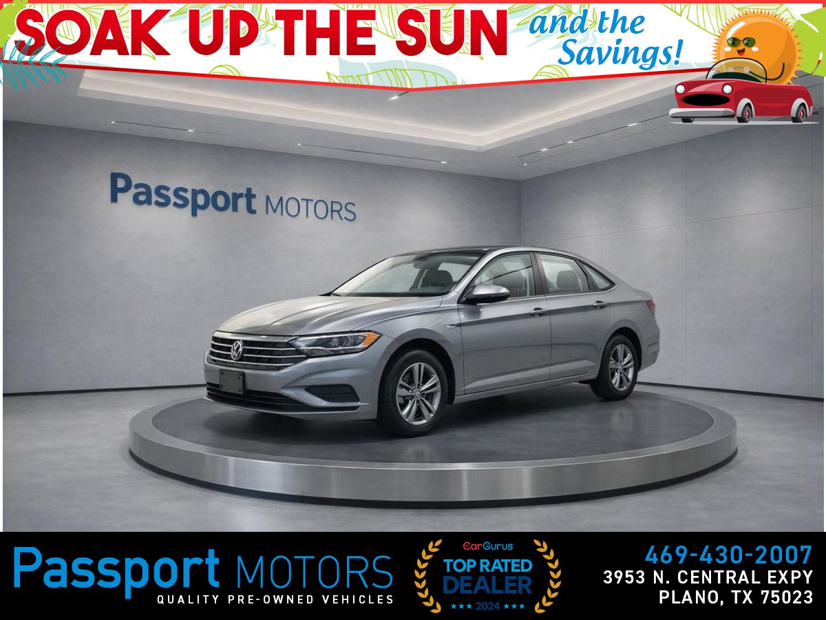 Gray 2024 Volkswagen Jetta SE FWD Sedan Front-Wheel Drive 8-Speed Automatic