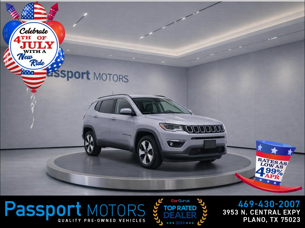 Silver 2018 Jeep Compass SUV / Crossover Four-Wheel Drive