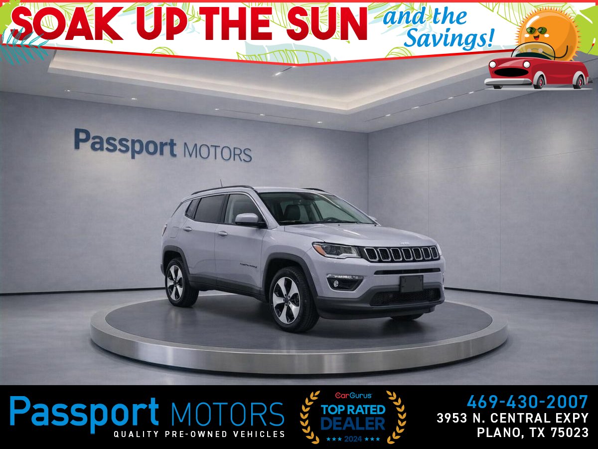 Silver 2018 Jeep Compass Latitude 4WD SUV / Crossover Four-Wheel Drive
