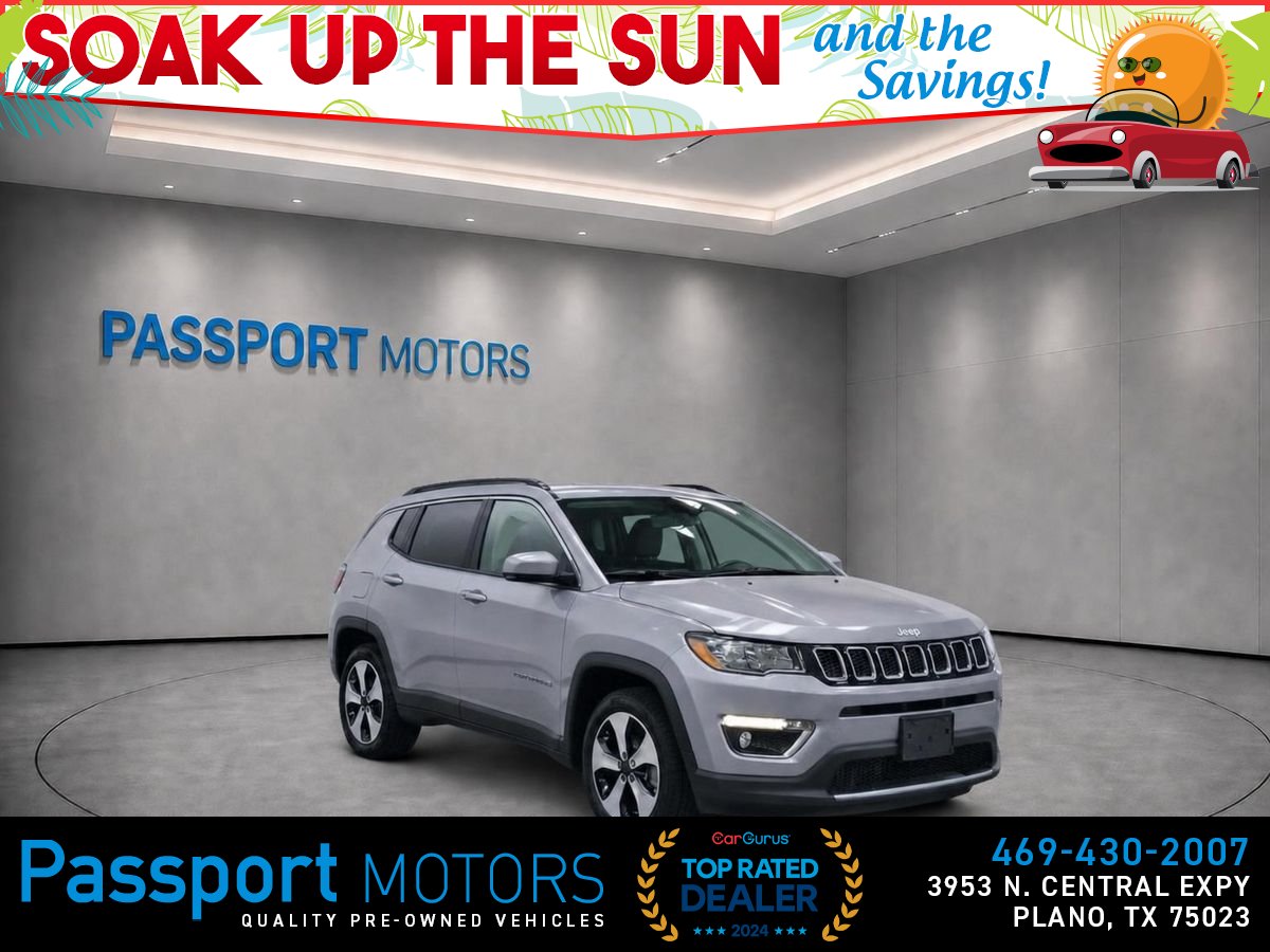Silver 2018 Jeep Compass SUV / Crossover Four-Wheel Drive