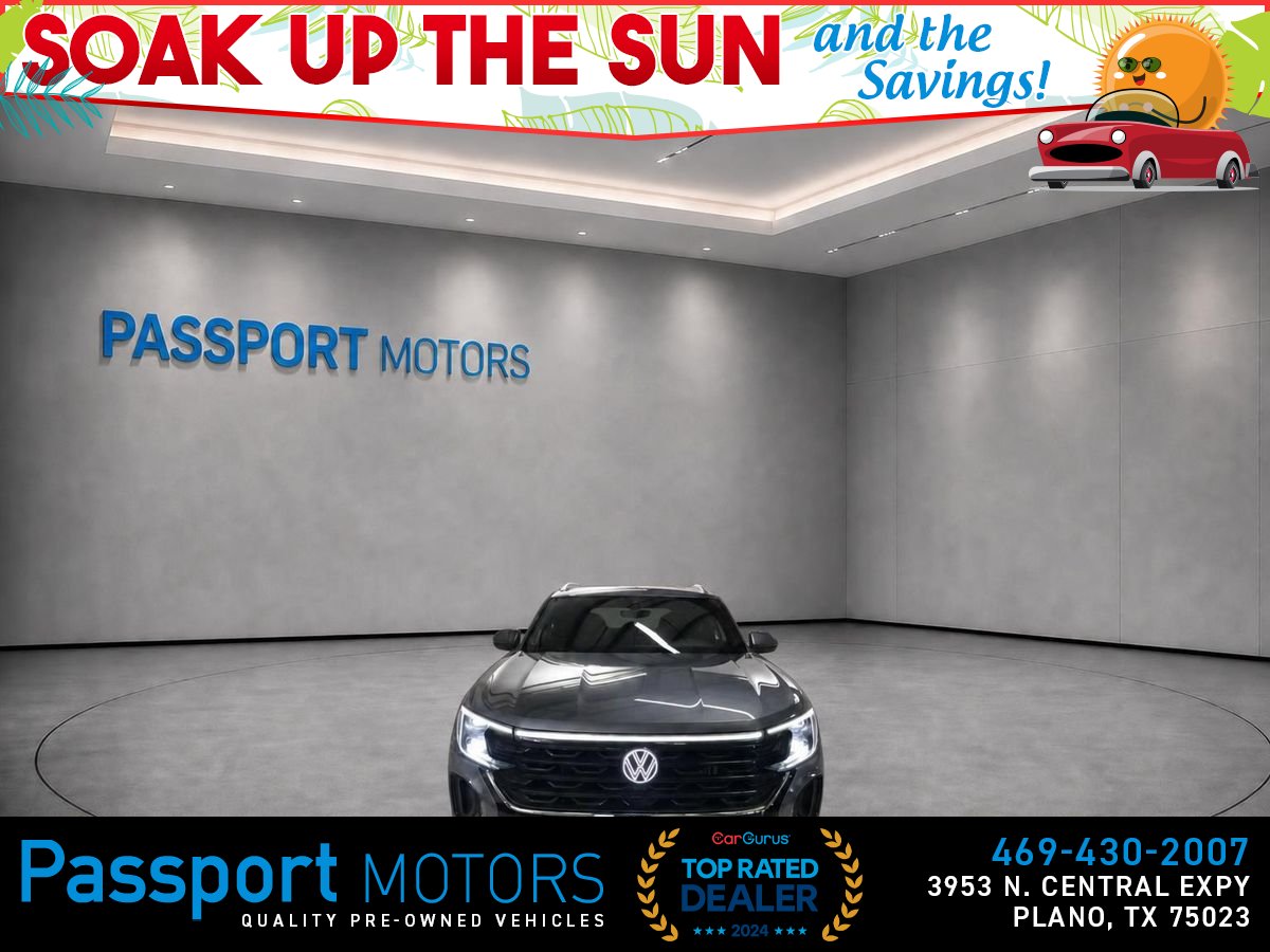 Gray (PLATINUM GREY METALIC) 2024 Volkswagen Atlas Cross Sport SUV / Crossover Front-Wheel Drive 8-Speed Automatic